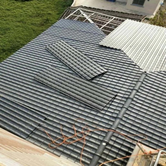 新型建筑材料合成樹(shù)脂瓦，新時(shí)代城市建設的屋頂瓦