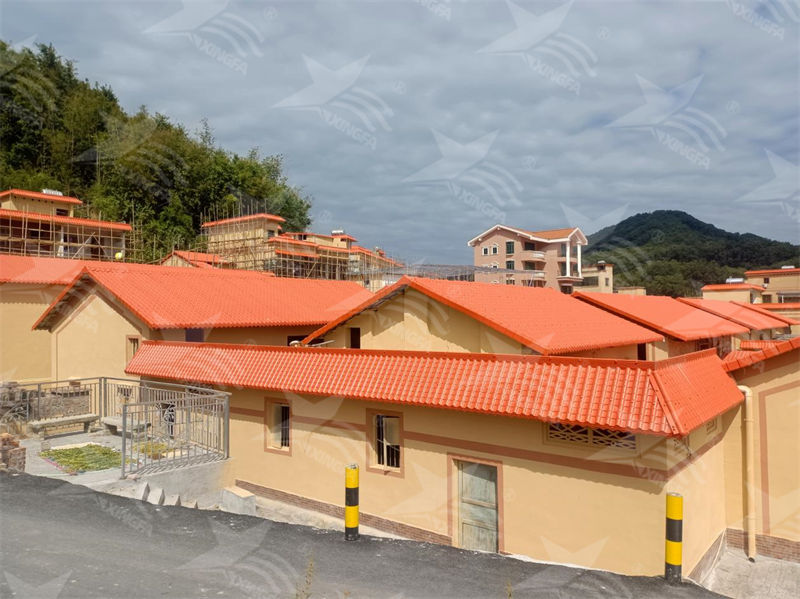 建房搭建屋面選擇合成樹(shù)脂隔熱瓦，你了解多少？